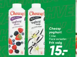 Bilka Cheasy yoghurt tilbud