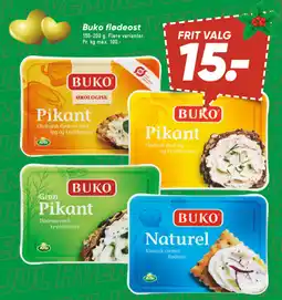 Bilka Buko flødeost tilbud
