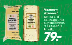Bilka Mammen skæreost tilbud