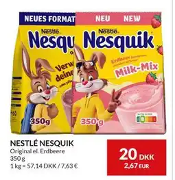 Nielsen's Discount NESTLÉ NESQUIK, DKK 20 tilbud