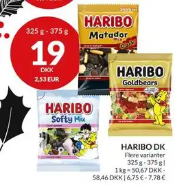 Nielsen's Discount HARIBO DK, DKK 19 tilbud
