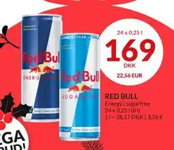 Nielsen's Discount RED BULL., DKK 169 tilbud