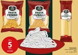 TON PASTA, DKK 5