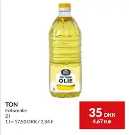 Nielsen's Discount TON, DKK 35 tilbud