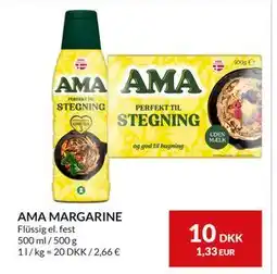 Nielsen's Discount AMA MARGARINE, DKK 10 tilbud