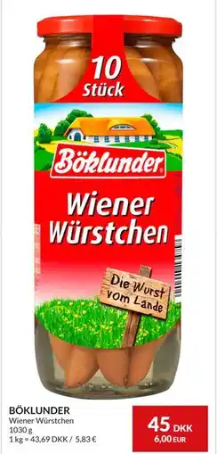 Nielsen's Discount BÖKLUNDER, DKK 45 tilbud