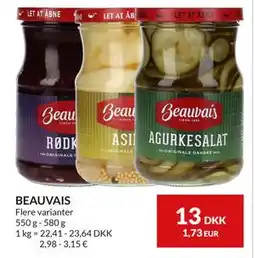 Nielsen's Discount BEAUVAIS, DKK 13 tilbud