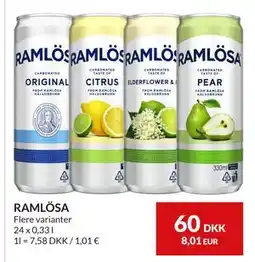 Nielsen's Discount RAMLÖSA, DKK 60 tilbud