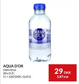 Nielsen's Discount AQUA D’OR, DKK 29 tilbud