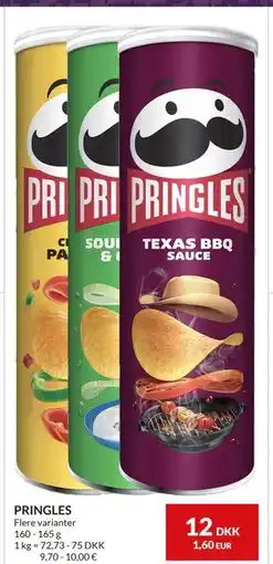 Nielsen's Discount PRINGLES, DKK 12 tilbud