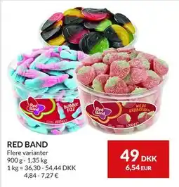 Nielsen's Discount RED BAND, DKK 49 tilbud