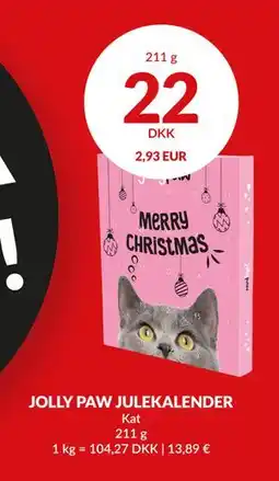 Nielsen's Discount JOLLY PAW JULEKALENDER, DKK 22 tilbud
