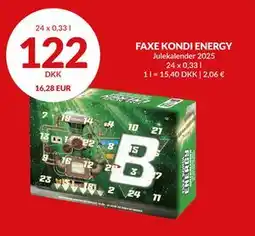 Nielsen's Discount FAXE KONDI ENERGY, DKK 122 tilbud