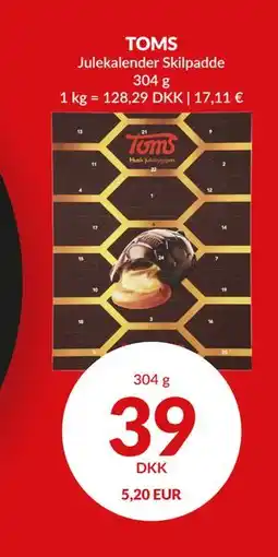 Nielsen's Discount TOMS, DKK 39 tilbud