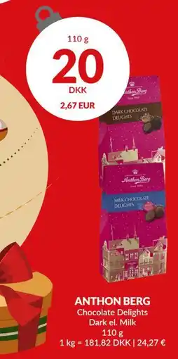 Nielsen's Discount ANTHON BERG, DKK 20 tilbud