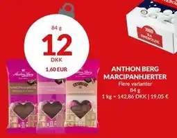 Nielsen's Discount ANTHON BERG MARCIPANHJERTER, DKK 12 tilbud