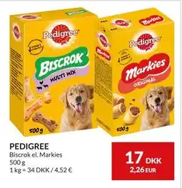 Nielsen's Discount PEDIGREE, DKK 17 tilbud
