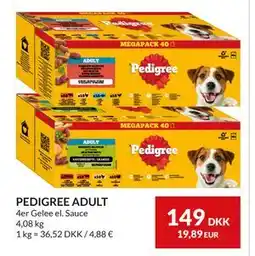 Nielsen's Discount PEDIGREE ADULT, DKK 149 tilbud