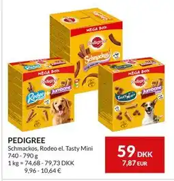 Nielsen's Discount PEDIGREE, DKK 59 tilbud