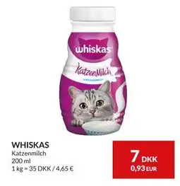 Nielsen's Discount WHISKAS, DKK 7 tilbud