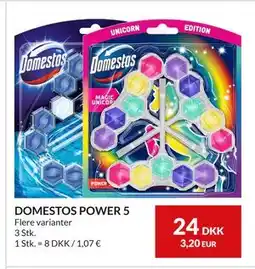 Nielsen's Discount DOMESTOS POWER 5, DKK 24 tilbud