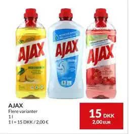 Nielsen's Discount AJAX, DKK 15 tilbud