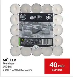 Nielsen's Discount MÜLLER, DKK 40 tilbud