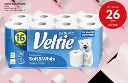 Nielsen's Discount VELTIE TOILETPAPIR, DKK 26 tilbud