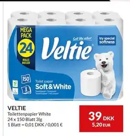 Nielsen's Discount VELTIE, DKK 39 tilbud