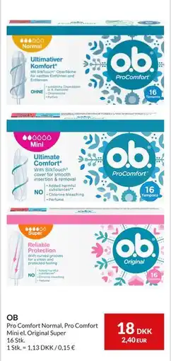 Nielsen's Discount OB, DKK 18 tilbud