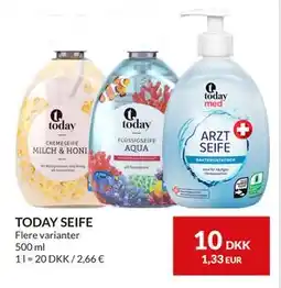 Nielsen's Discount TODAY SEIFE, DKK 10 tilbud