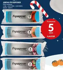 Nielsen's Discount ABENA FRYSEPOSER, DKK 5 tilbud