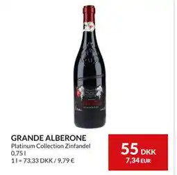 Nielsen's Discount GRANDE ALBERONE, DKK 55 tilbud