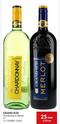 Nielsen's Discount GRAND SUD, DKK 25 tilbud