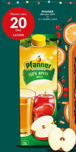 Nielsen's Discount PFANNER, DKK 20 tilbud