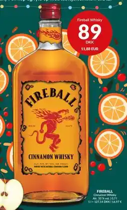 Nielsen's Discount FIREBALL, DKK 89 tilbud