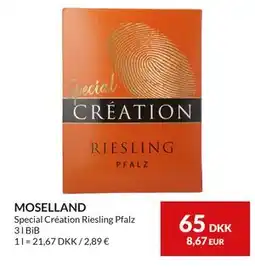 Nielsen's Discount MOSELLAND, DKK 65 tilbud