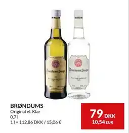 Nielsen's Discount BRØNDUMS, DKK 79 tilbud