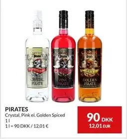 Nielsen's Discount PIRATES, DKK 90 tilbud