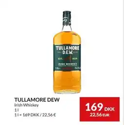 Nielsen's Discount TULLAMORE DEW, DKK 169 tilbud