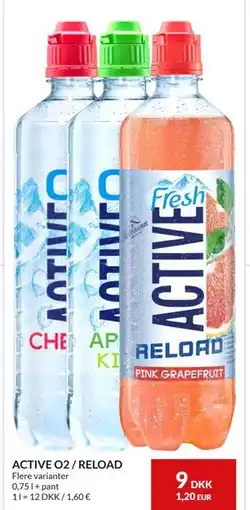 Nielsen's Discount ACTIVE O2 / RELOAD, DKK 9 tilbud