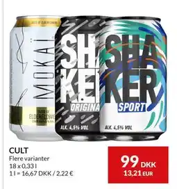 Nielsen's Discount CULT, DKK 99 tilbud