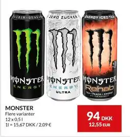 Nielsen's Discount MONSTER, DKK 94 tilbud