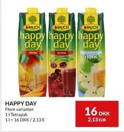 Nielsen's Discount HAPPY DAY, DKK 16 tilbud