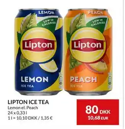 Nielsen's Discount LIPTON ICE TEA, DKK 80 tilbud