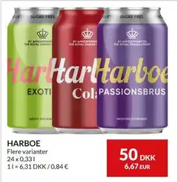 Nielsen's Discount HARBOE, DKK 50 tilbud
