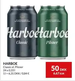 Nielsen's Discount HARBOE, DKK 50 tilbud
