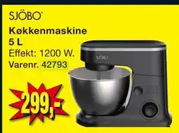 Harald Nyborg Køkkenmaskine 5 L, DKK 299 tilbud