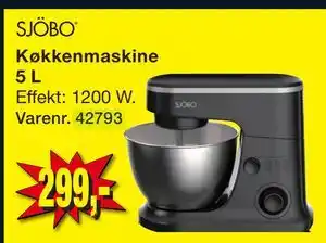 Køkkenmaskine 5 L, DKK 299