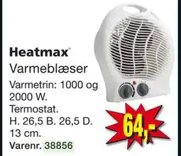 Harald Nyborg Varmeblæser, DKK 64 tilbud